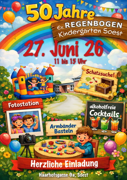 50 Jahre Kita Regenbogen