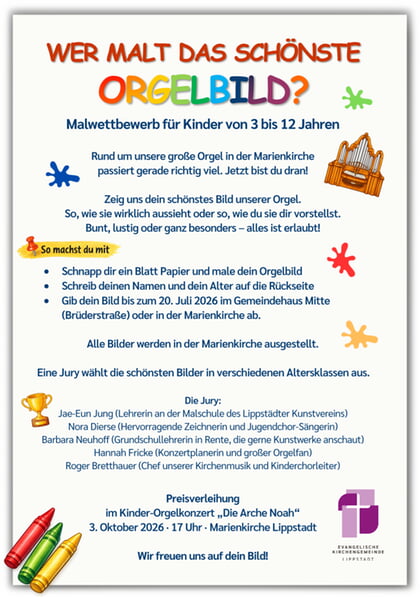 Wer malt das sch&ouml;nste Orgelbild?