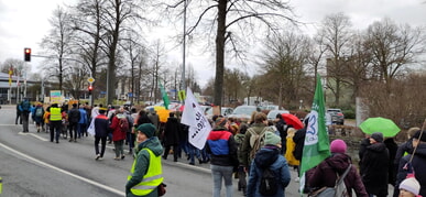 Klimastreik trifft auf Valentinstag