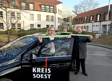 Gr&uuml;ne B&auml;nder zeigen Verbundenheit