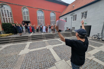 Proben mit starker Leidenschaft