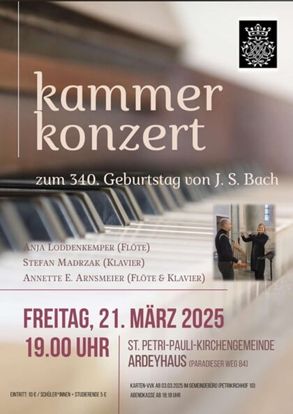 Ständchen zum Bach-Geburtstag