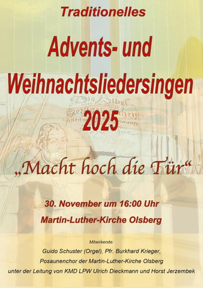 Weihnachtsliedersingen in Olsberg
