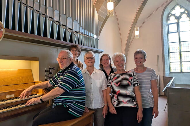 Orgel erfolgreich saniert