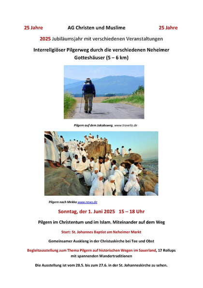 Interreligiöser Pilgerweg